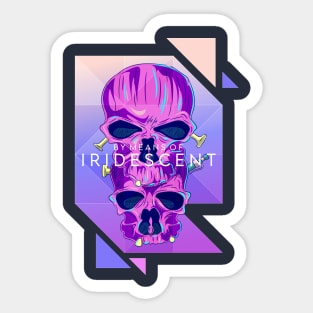 Skulls Pop Art Sticker